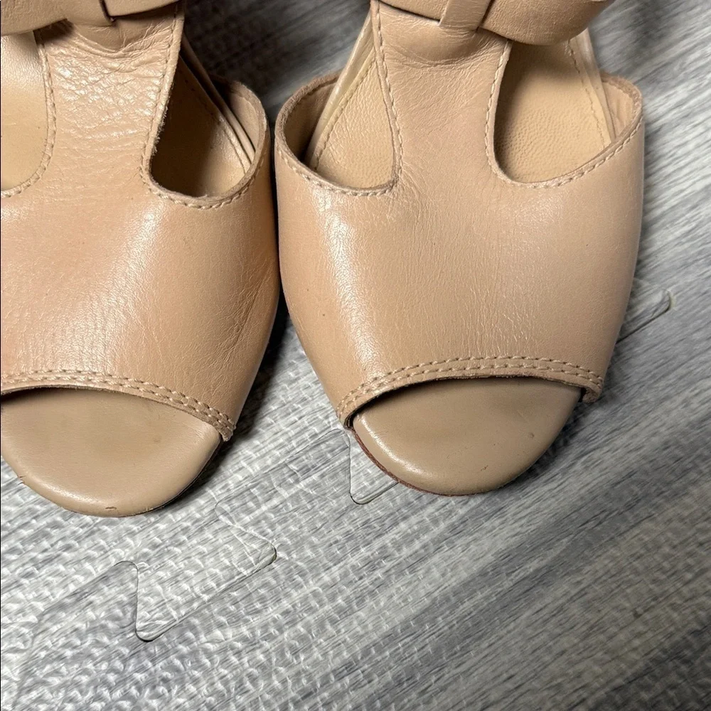 ANTONIO MELANI Nude Women's Heeled Sandals Size 8